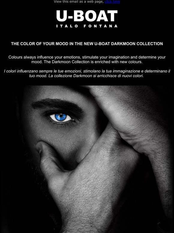 THE COLOR OF YOUR MOOD IN THE NEW U-BOAT DARKMOON COLLECTION