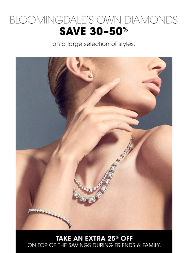 Bloomingdale's shop jewelry sale