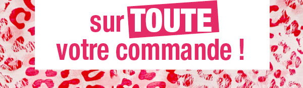 -40%* de réduction sur toute votre commande...