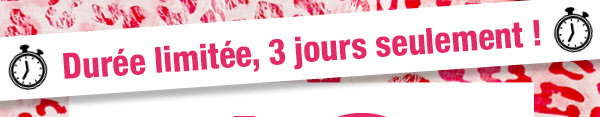 -40%* de réduction sur toute votre commande...