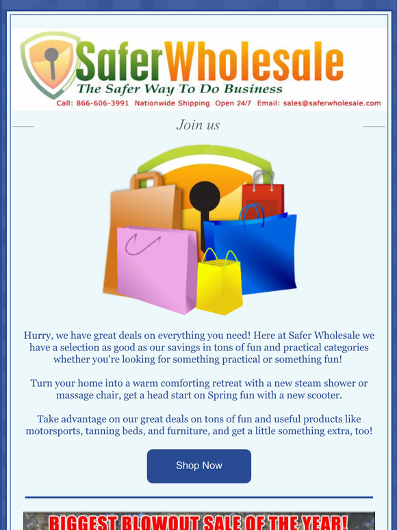 Email Newsletters Shop Sales, Discounts, and Coupon