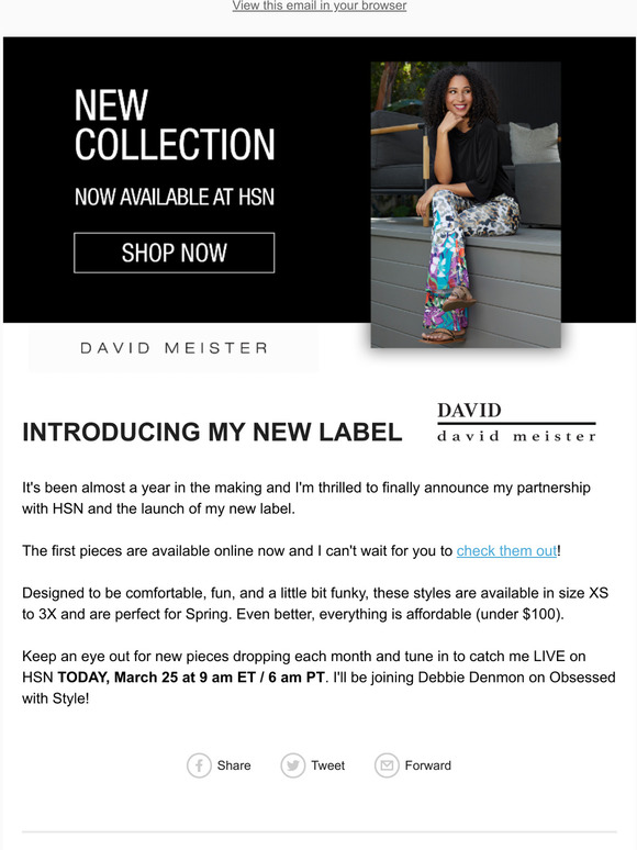 Catch me on HSN this morning!