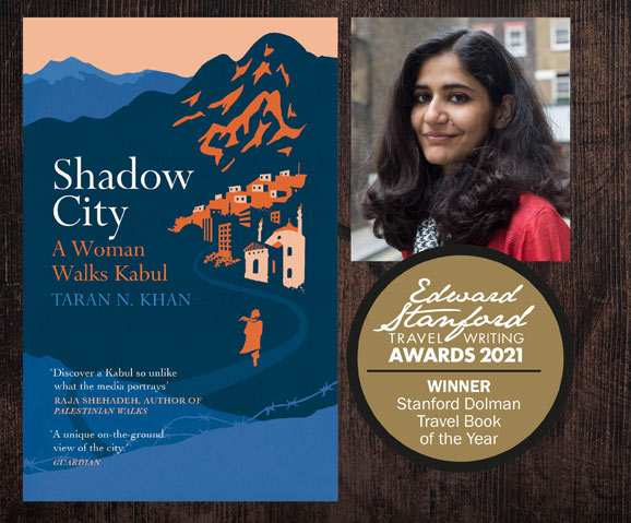 The Stanford Dolman Travel Book of the Year, in association with the Authors’ Club was awarded to Taran Khan for her debut book Shadow City