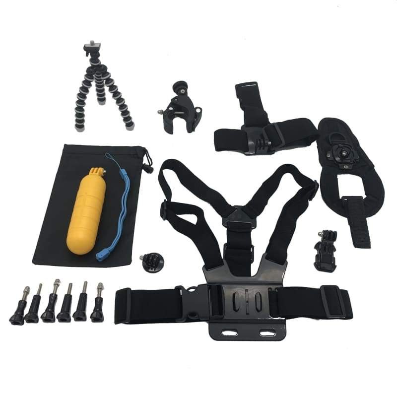 Xtreme 16 in 1 Piece Gorilla Accessory Bundle Kit For GoPro & Other Action Cameras