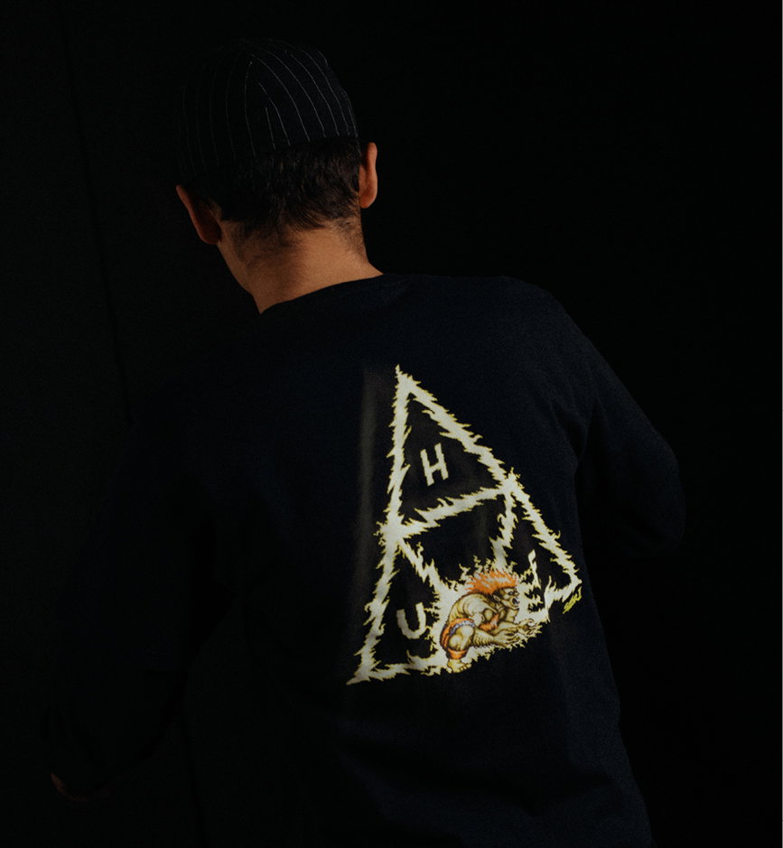 Blanka Triple Triangle T-Shirt | Huf Worldwide x Street Fighter