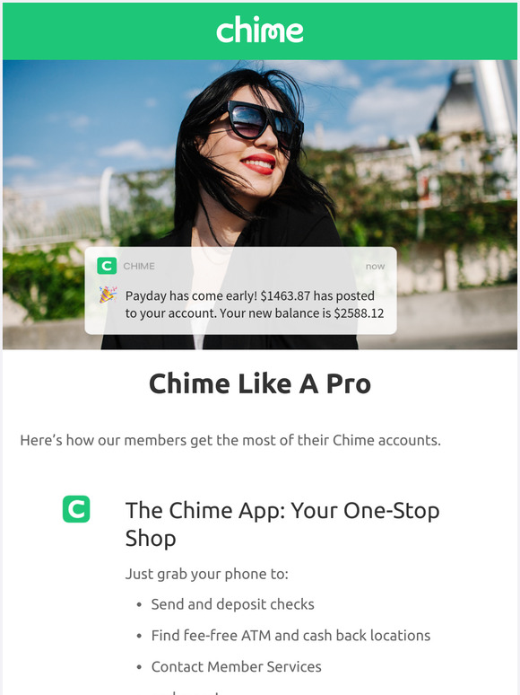 Chime The Chime App Your OneStop Shop Milled
