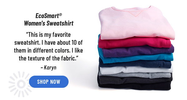 Shop our Bestseller Women's EcoSmart Crew - Turn on your images