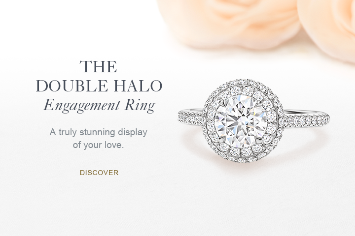 The Double Halo Engagement Ring