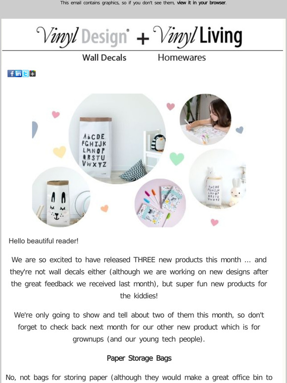 We know you'll LOVE our new products!