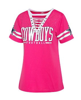 : NFL Dallas Cowboys Womens Giselle Fashion Jersey