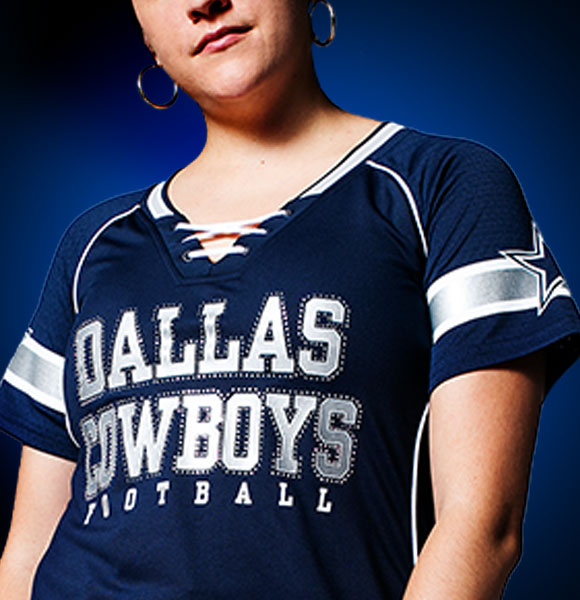 Dallas Cowboys Women's Giselle Fashion Jersey