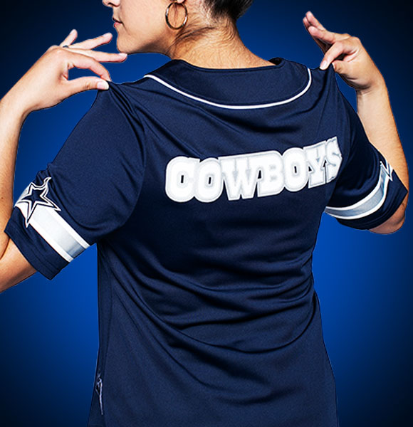 Dallas Cowboys Women's Giselle Fashion Jersey