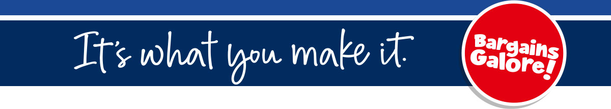 It's what you make it.