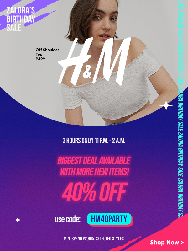 hm 40 off