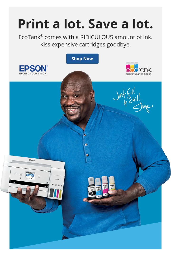 epson fill and chill printer
