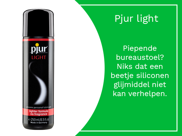 pjur light siliconen glijmiddel