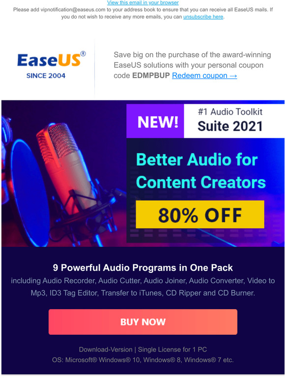 Chengdu Yiwo Tech Development Co. Ltd.: 9 Audio Programs in One Pack ...