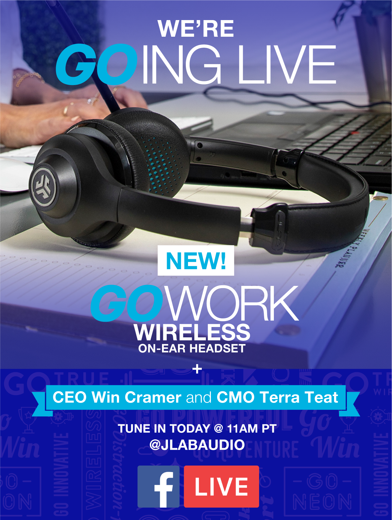 JLab Audio (US): WIN a GO Work Wireless 
