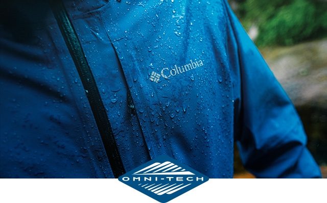 Columbia Sportswear Omni Tech Jackets Built To Take A Shower Milled