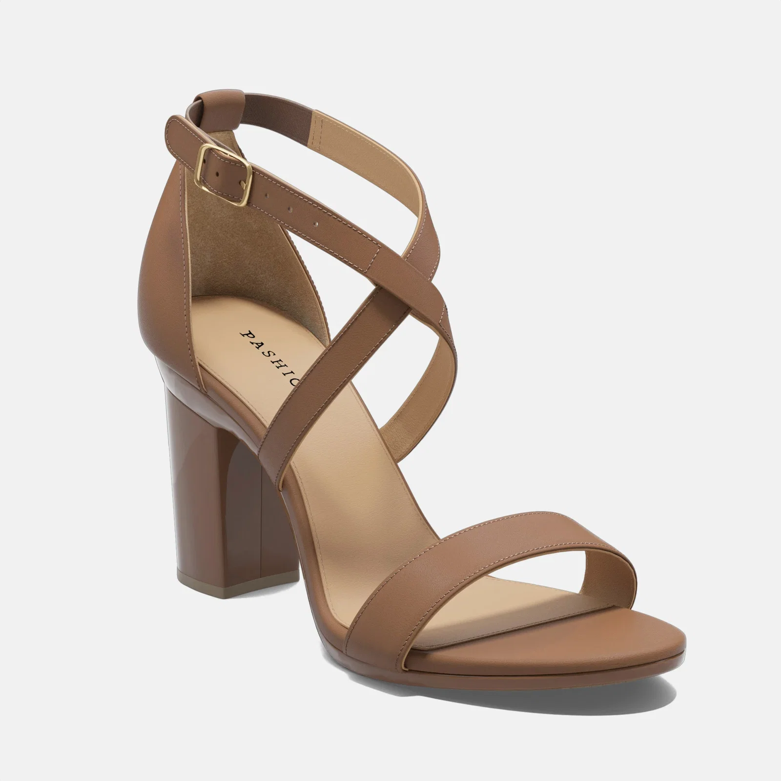 Image of The Sandal - Leather Block