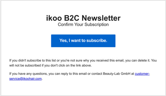 Confirm Your Subscription