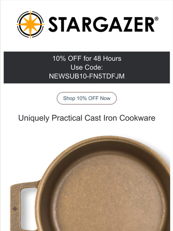 Here's 10% OFF for 48 hours on your first order