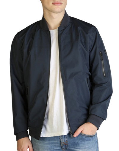 Veste teddy bomber mi saison tendance zippé pour homme
