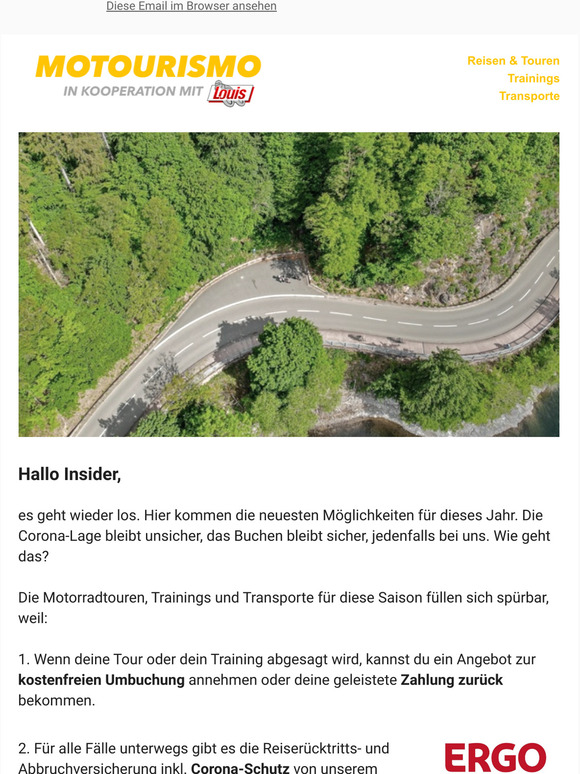 Neues zum Saisonstart  plus Covid-Schutz