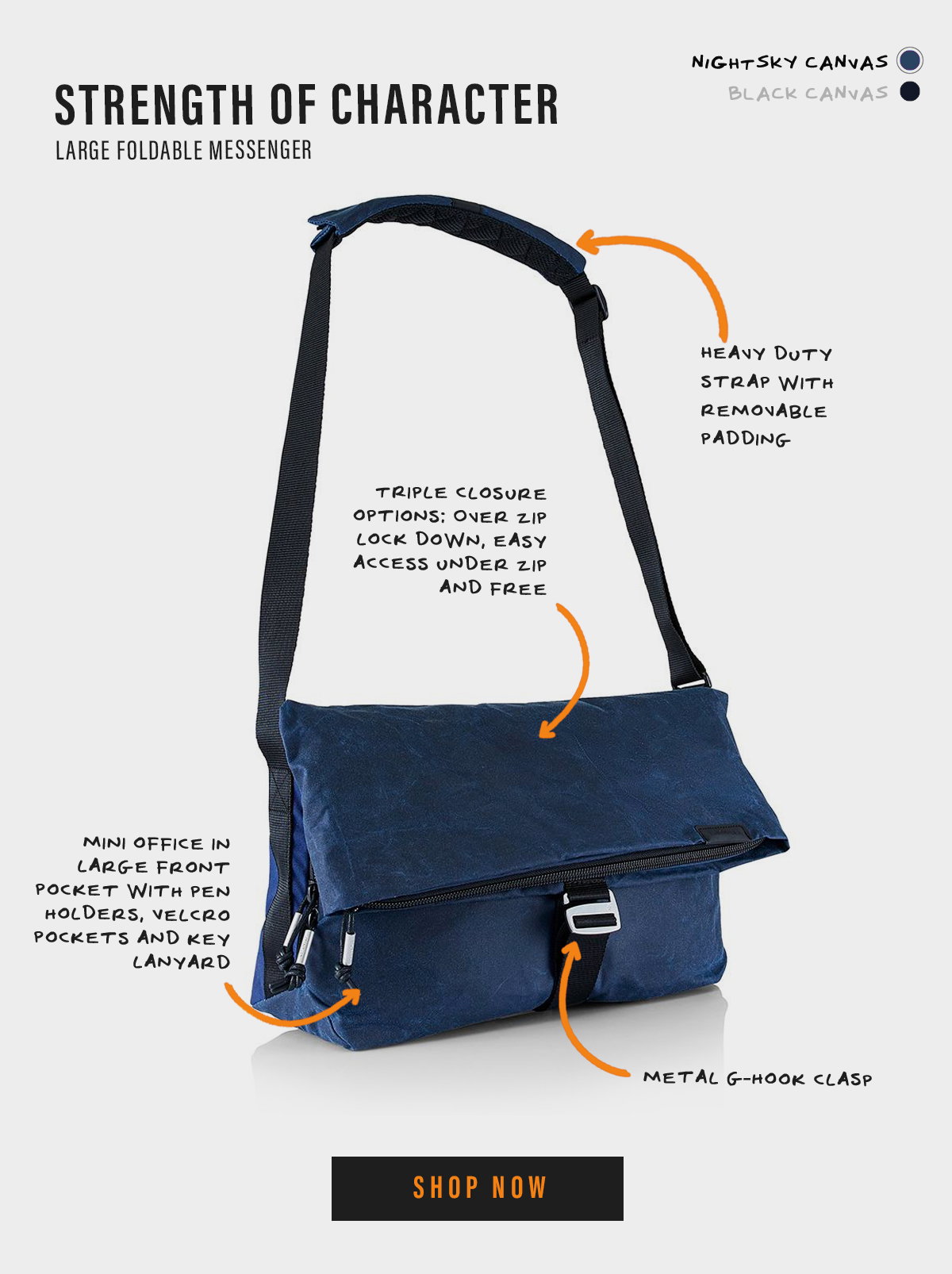 Waxed Canvas Bags