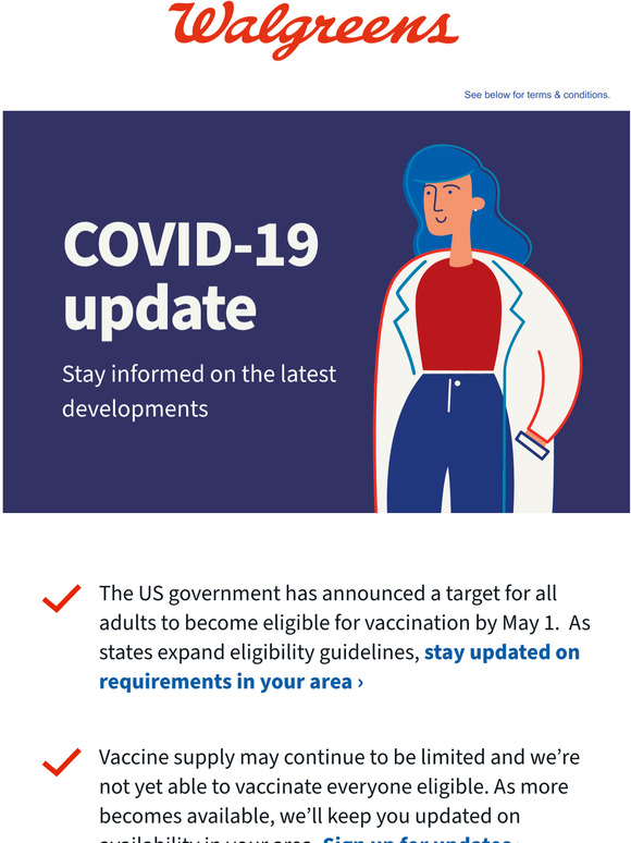 COVID-19 update: Vaccine eligibility is expanding across the country