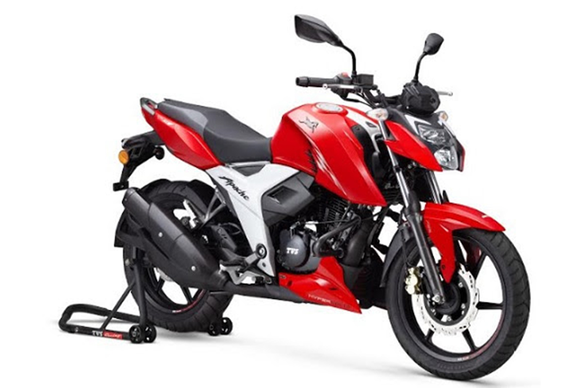 2021 TVS Apache RTR 160 4V Launched at Rs 1.07 Lakhs 