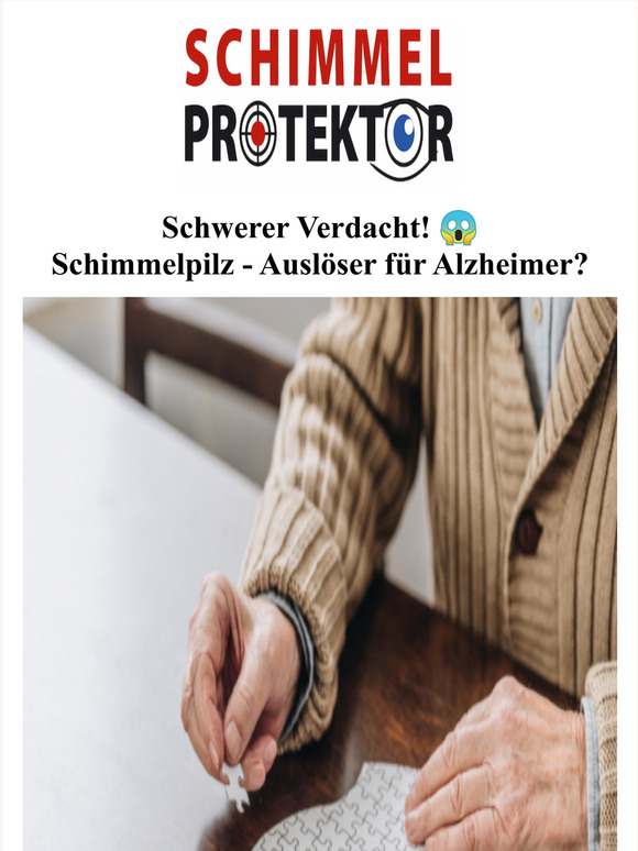 Schwerer Verdacht!  Schimmel - Auslser fr Alzheimer?