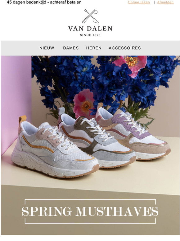 Van Dalen Schoenen Online Outlet (van dalen dames sneakers)