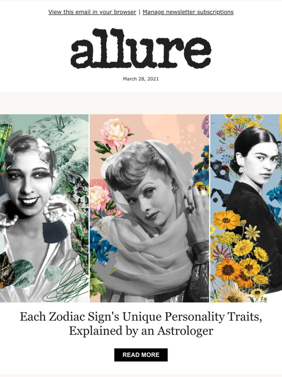 Allure Beauty Box Each Zodiac Sign S Unique Personality Traits Explained By An Astrologer Milled