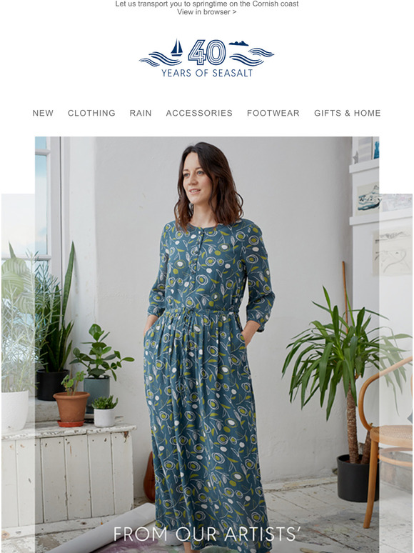seasalt rock dove dress