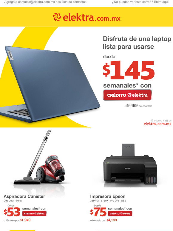 ELEKTRA MX: Disfruta de una laptop lista para usarse | Milled
