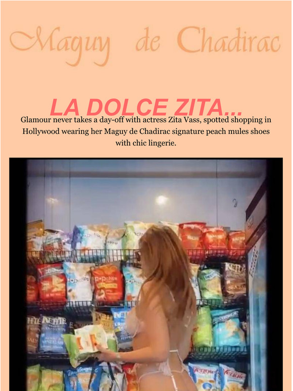 Maguy de Chadirac: La Dolce Zita And The Fast Selling Styles This Spring  Season!