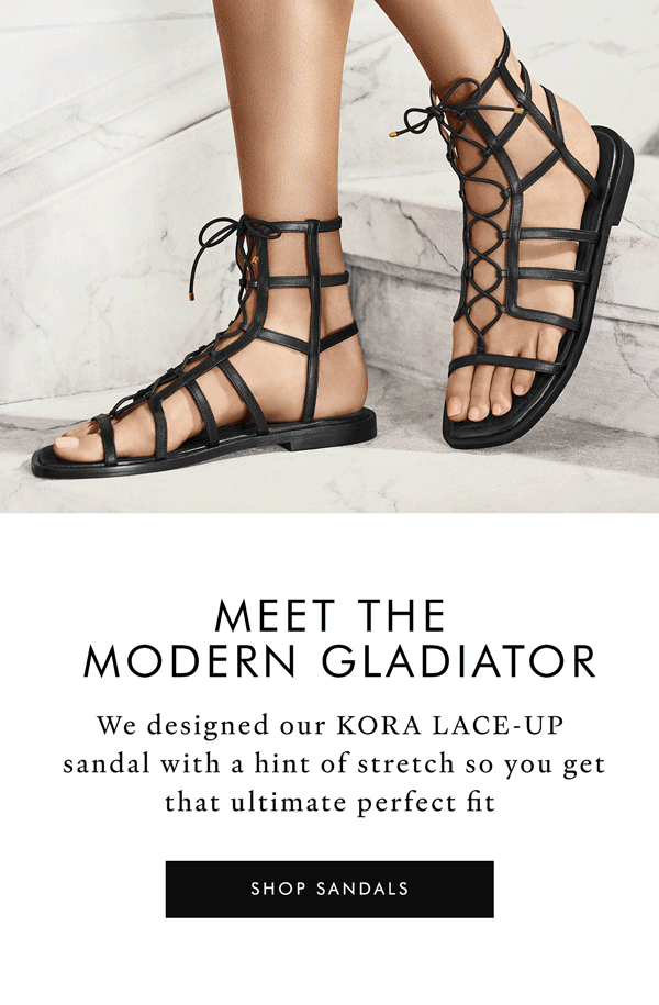 stuart weitzman women's kora lace up gladiator sandals