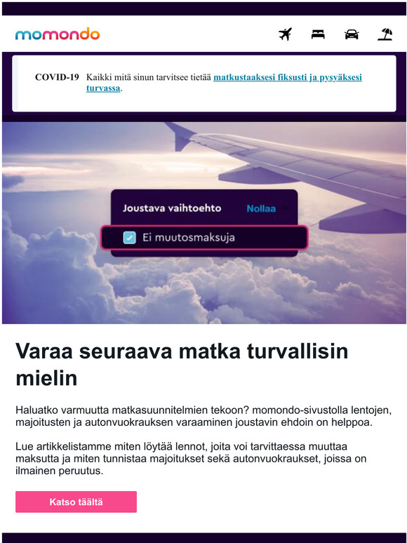 Nin kytt momondo-sivustoa lytksesi joustavat matkavaihtoehdot