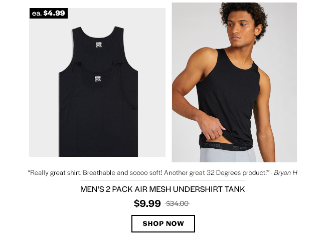 32 degrees sleeveless shirt