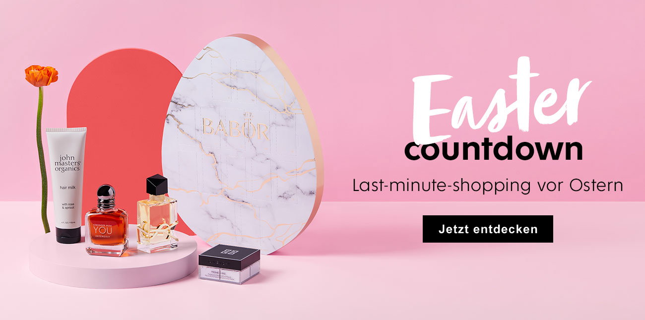 Easter Countdown: Last-minute-shopping vor Ostern. Jetzt entdecken