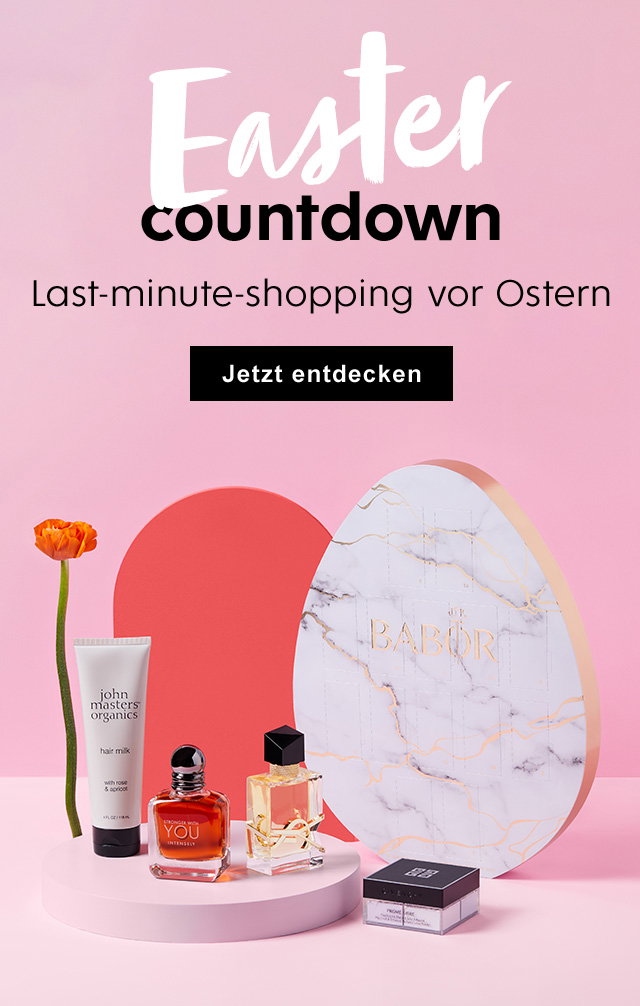 Easter Countdown: Last-minute-shopping vor Ostern. Jetzt entdecken