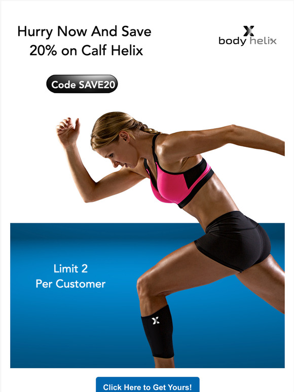  20% Off Calf Compression Sleeves!