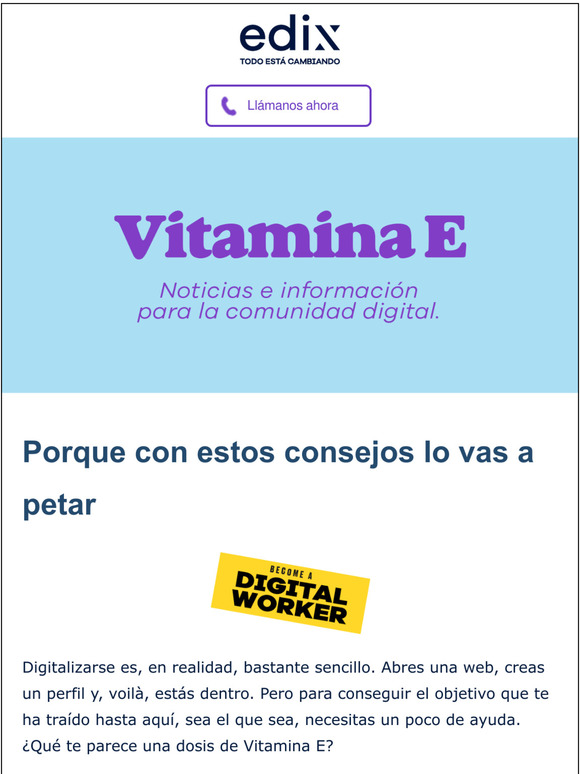 Quedarse atrs, mal; abrir estas newsletter, bien