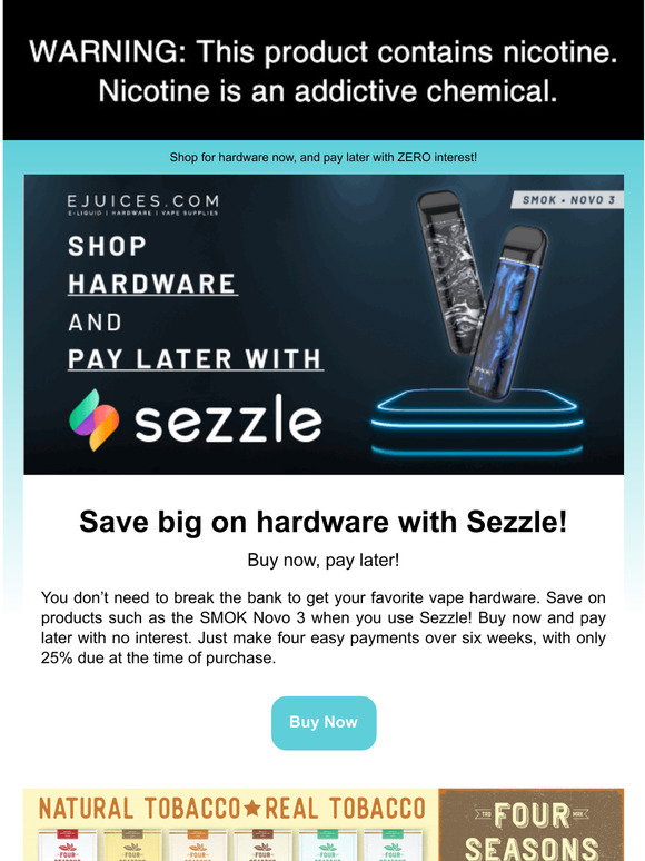 elf bar vape uk Buy Vapes With Sezzle: Buy Now, Pay Later | Online Store main image 1
