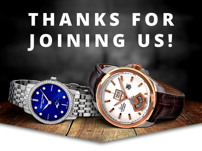 Thanks for Joining us