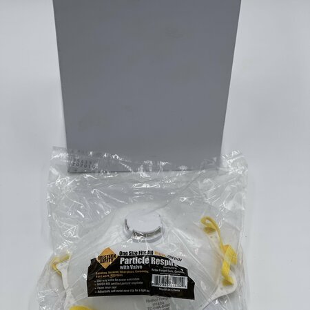 Western Safety NIOSH Approved N95 Respirator (10 per Box)