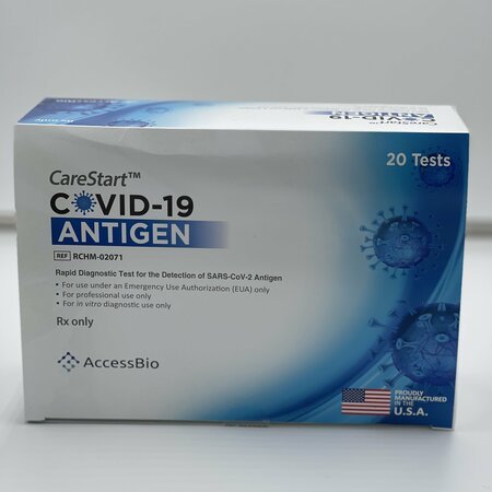 CareStart COVID-19 Antigen Rapid Diagnostic Test (20 Tests)