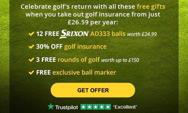 Get all of these FREE gifts when you take out annual golf insurance