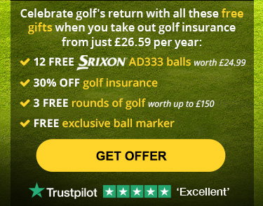 Get all of these FREE gifts when you take out annual golf insurance